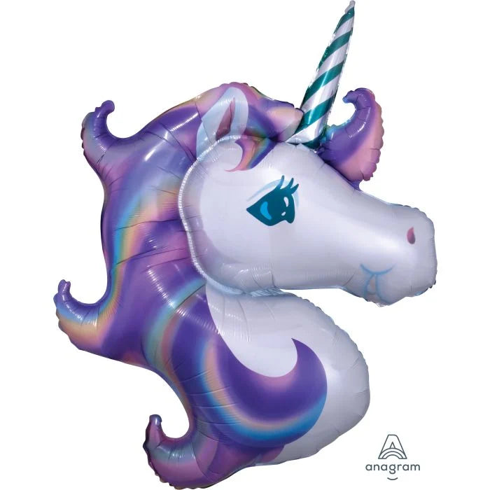 SuperShape Pastel Unicorn Balloon 33 inches