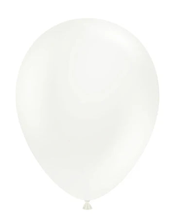 11 inch White Latex Balloon