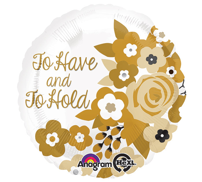 18" To Have and To Hold Balloon