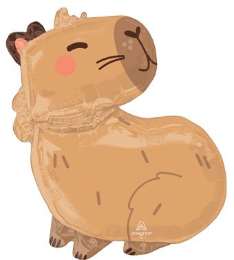 LRG SHP CAPYBARA CRAZE 24"