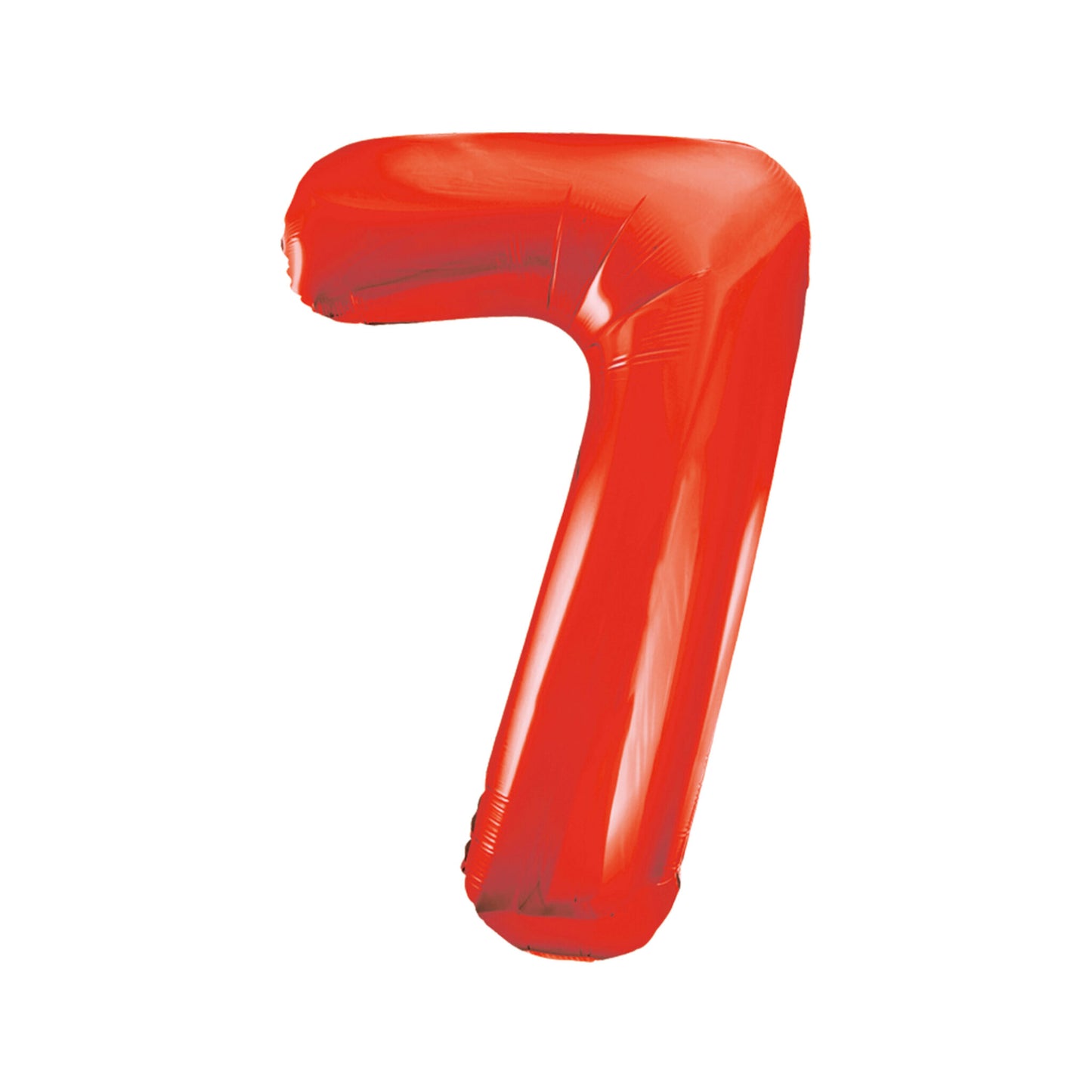 34" Red Number 7 Balloon