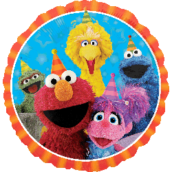 18" Sesame Street Fun Balloon