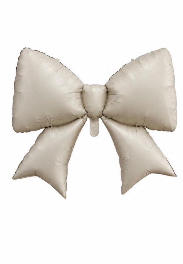 Bow Balloon Beige 38"