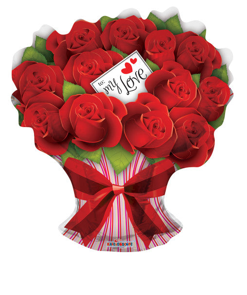 28"C My Love Rose Bouquet Shape