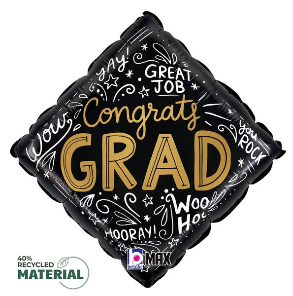 18"S Congrats Grad Words