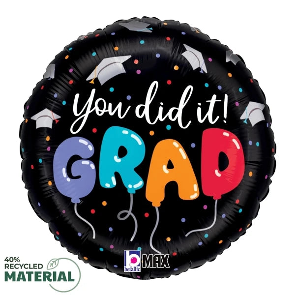 18"S You Did It Grad Letters