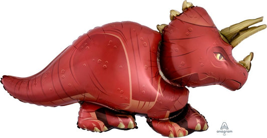 SuperShape Triceratops Dinosaur Balloon