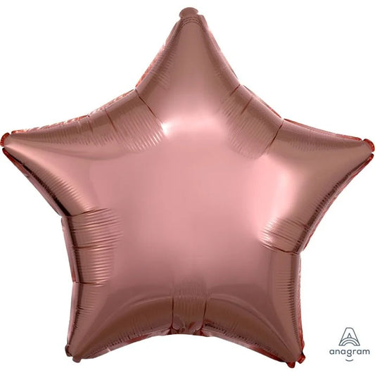 18" Rose Gold Star Balloon