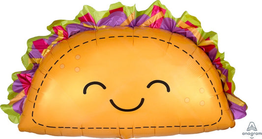 33"A Food Taco Fun flat