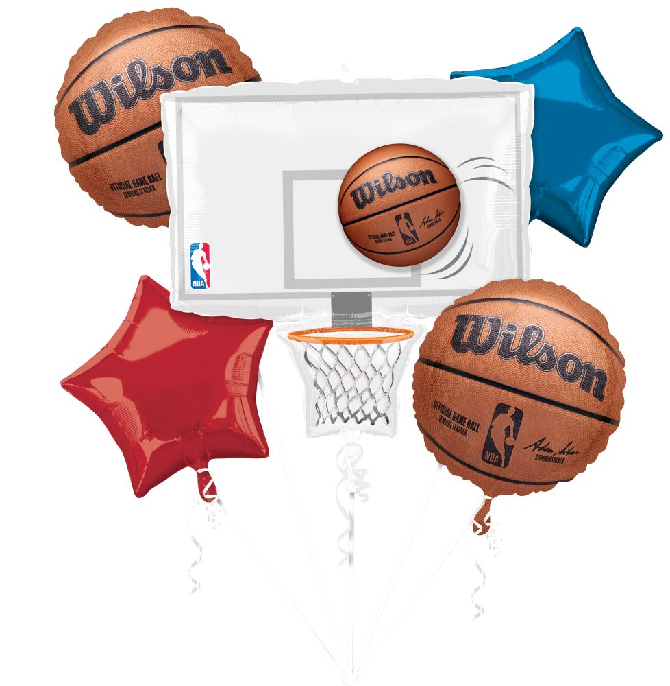 Balloon Bouquet NBA Wilson Basketball