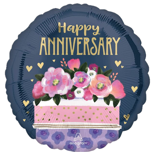 18"A Happy Anniversary Cake