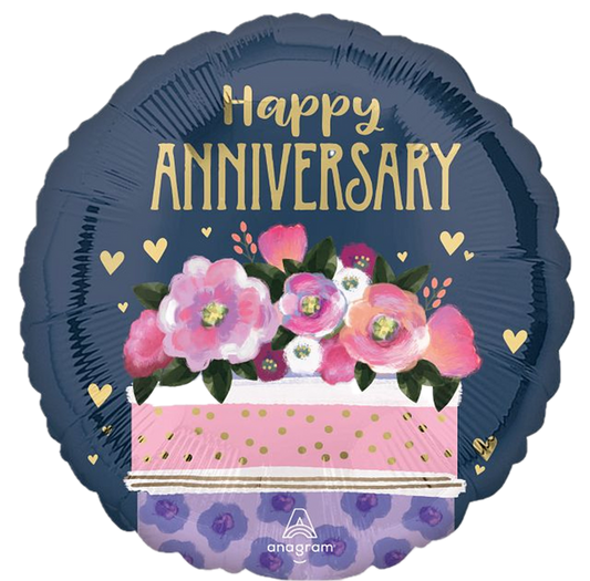 18"A Happy Anniversary Cake