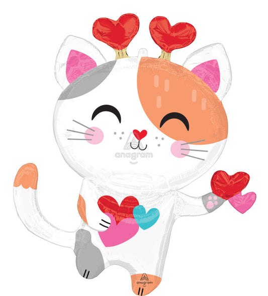 31"A Pink Kitty Valentine