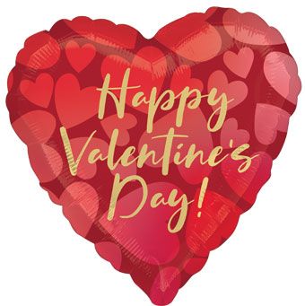 18H HVD OMBRE HEARTS