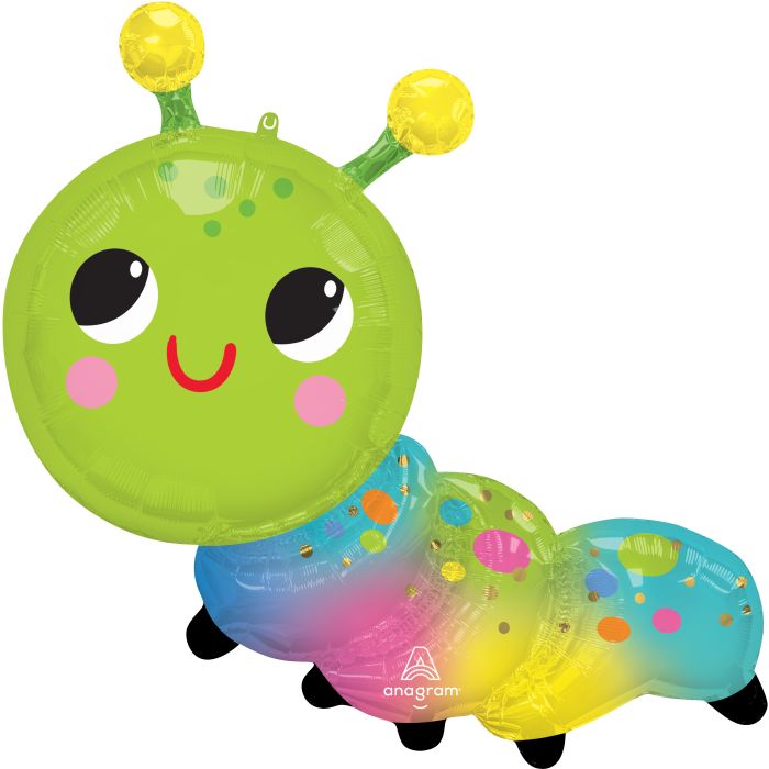 SuperShape Happy Caterpillar Balloon 35"