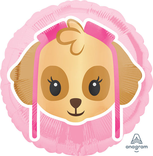 18" Paw Patrol Skye Emoji Balloon
