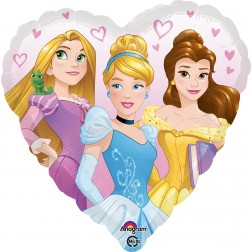 18" Princess Dream Big Heart Balloon