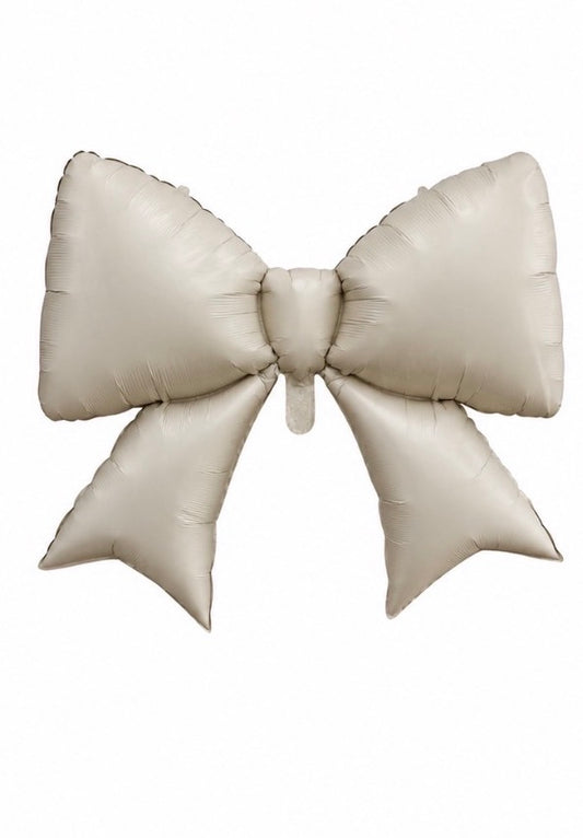 Bow Balloon Beige 38"