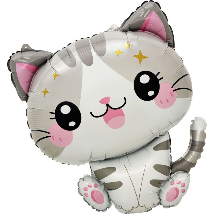 28" Starry Kitty Balloon