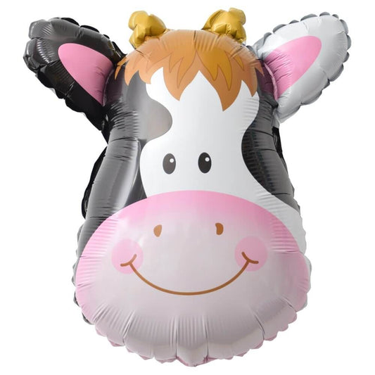 18" Cow Head Balloon