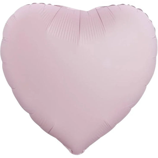 18" Matte Pink Heart Balloon