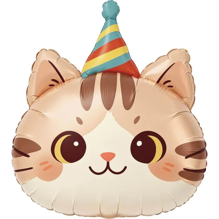 25" Kitten Birthday Party Balloon