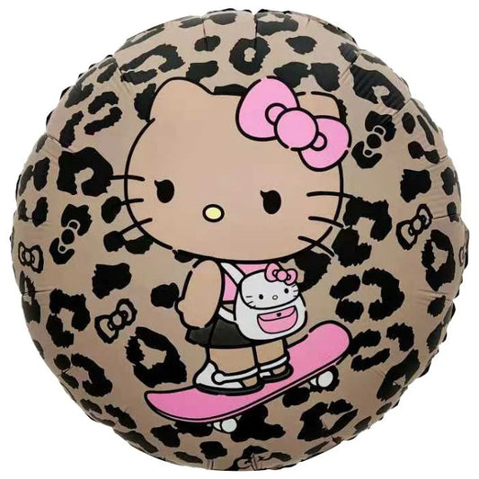 18" Hello Kitty Leopard Print Balloon